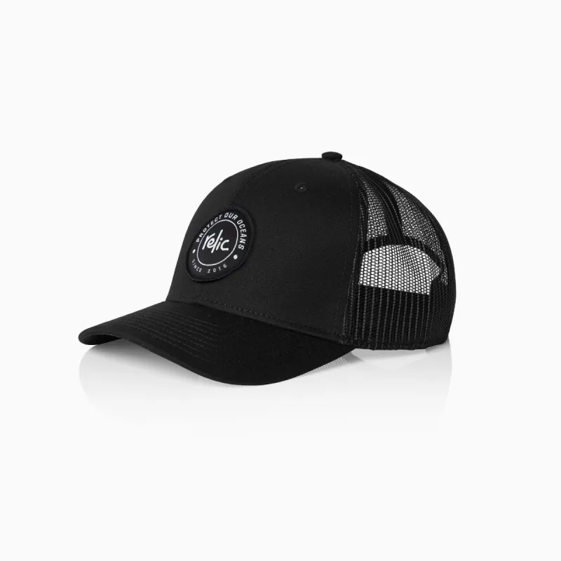 Recycled Eco-Trucker | Black sold by Relic