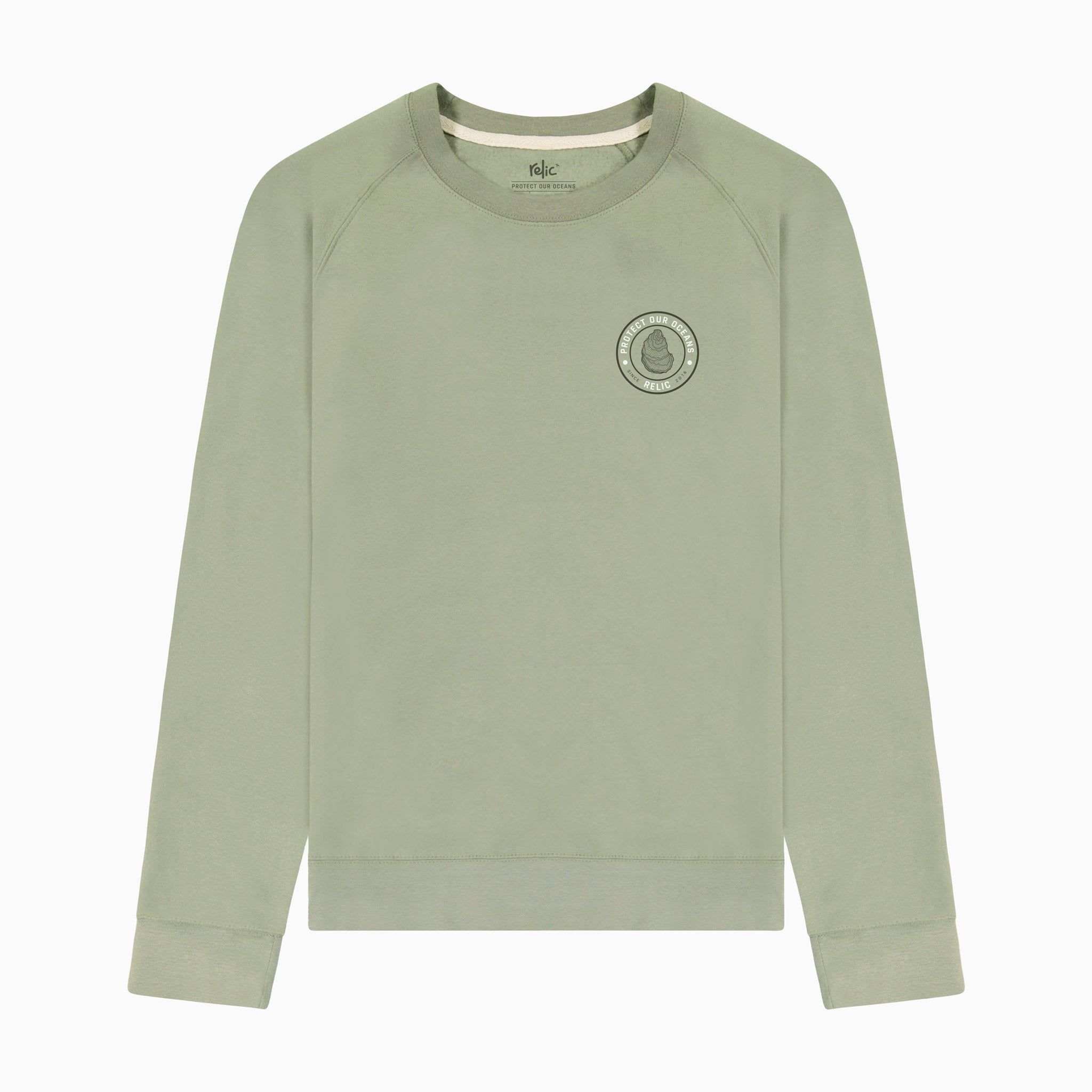 Oyster Crewneck - Sage sold by Relic product image thumbnail 2