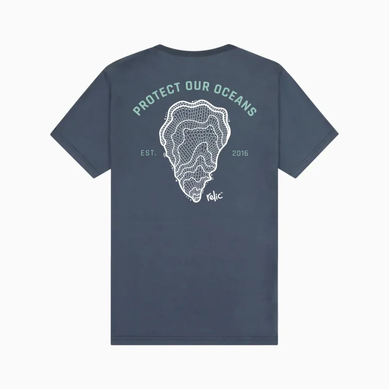 Oyster Tee - Deep Sea Organic sold by Relic