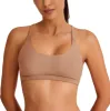 REORIA Womens Racerback Scoop Neck Halter Wireless No Padded Comfortable Sleep Bralettes Bras for Women Sienna Medium- sold by ReoRia