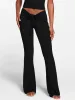 Flare Lounge Pants Ruched Ribbed Flowy Bell Bottoms Leggings sold by ReoRia