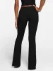 Flare Lounge Pants Ruched Ribbed Flowy Bell Bottoms Leggings sold by ReoRia