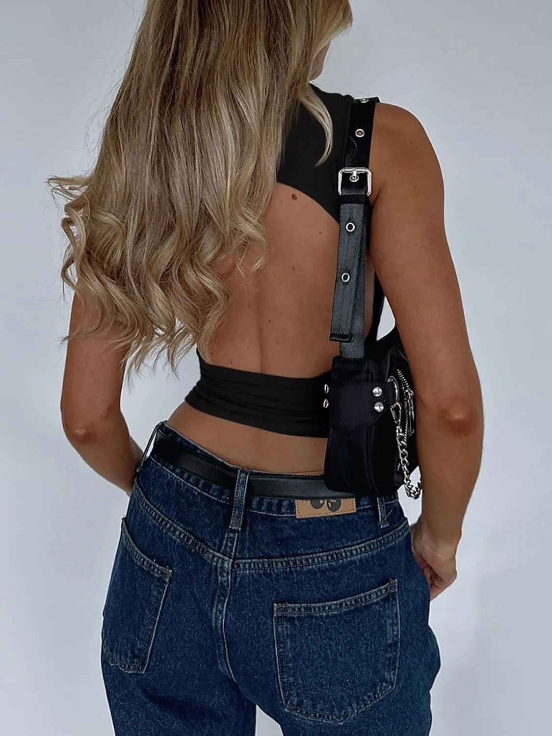 Starlit Serenity Backless Top sold by ReoRia product image thumbnail 4