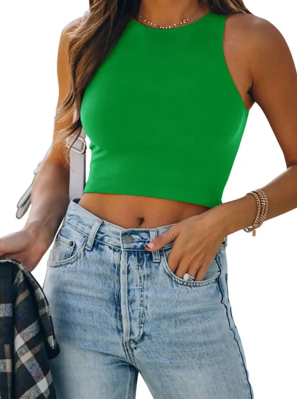 Fashionista’s Dream Crop Top-Green sold by ReoRia