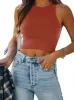 Fashionista’s Dream Crop Top-Rusty Red sold by ReoRia