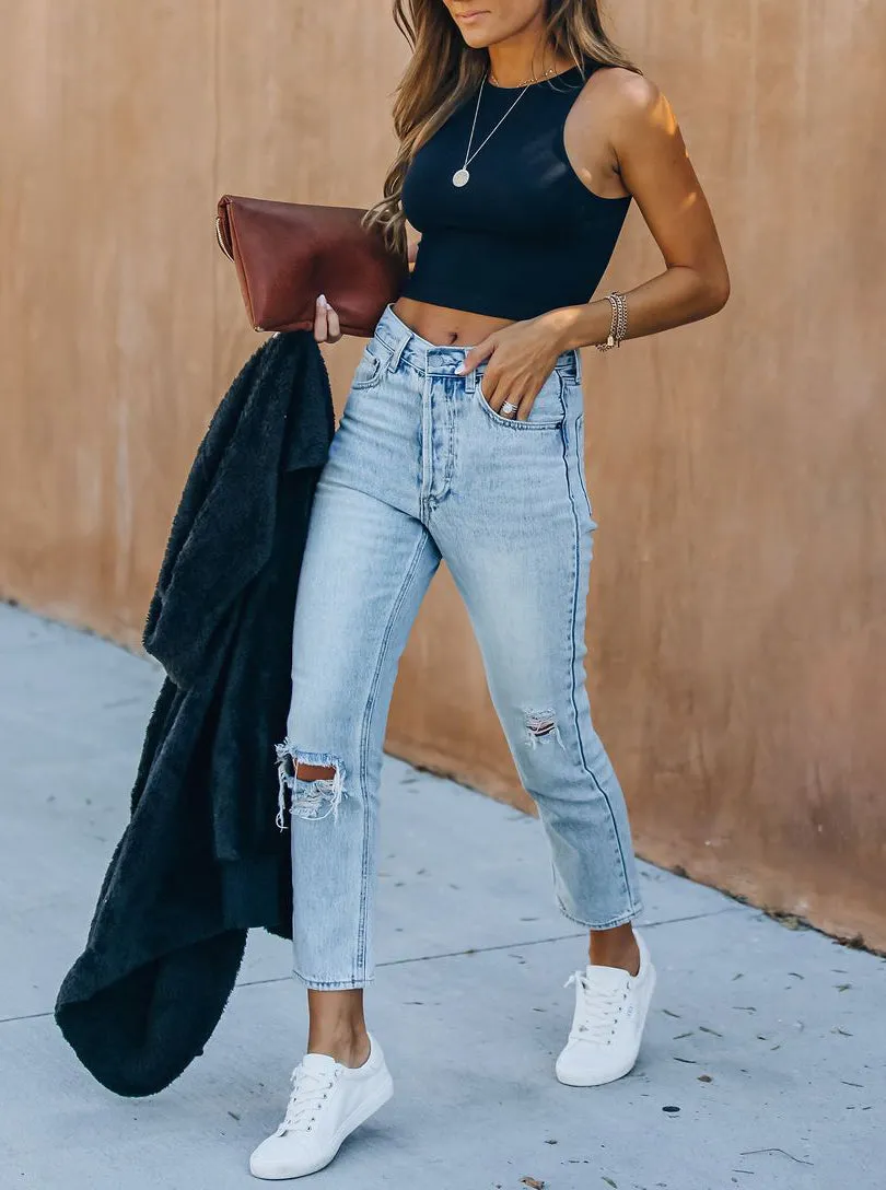 Fashionista’s Dream Crop Top-Black sold by ReoRia product image thumbnail 4