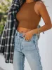 Fashionista’s Dream Crop Top-Brown sold by ReoRia