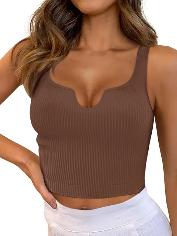 Fabled Echoes Ribbed Crop Top sold by ReoRia