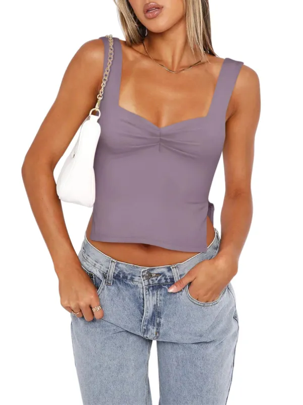 Timeless Serenity Square Neck Top sold by ReoRia