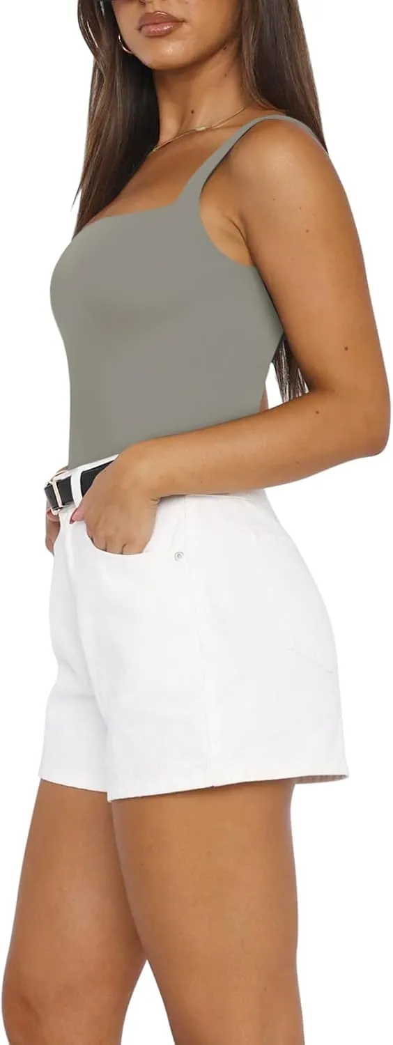 Sensual Harmony Square Neck Bodysuit sold by ReoRia product image thumbnail 5