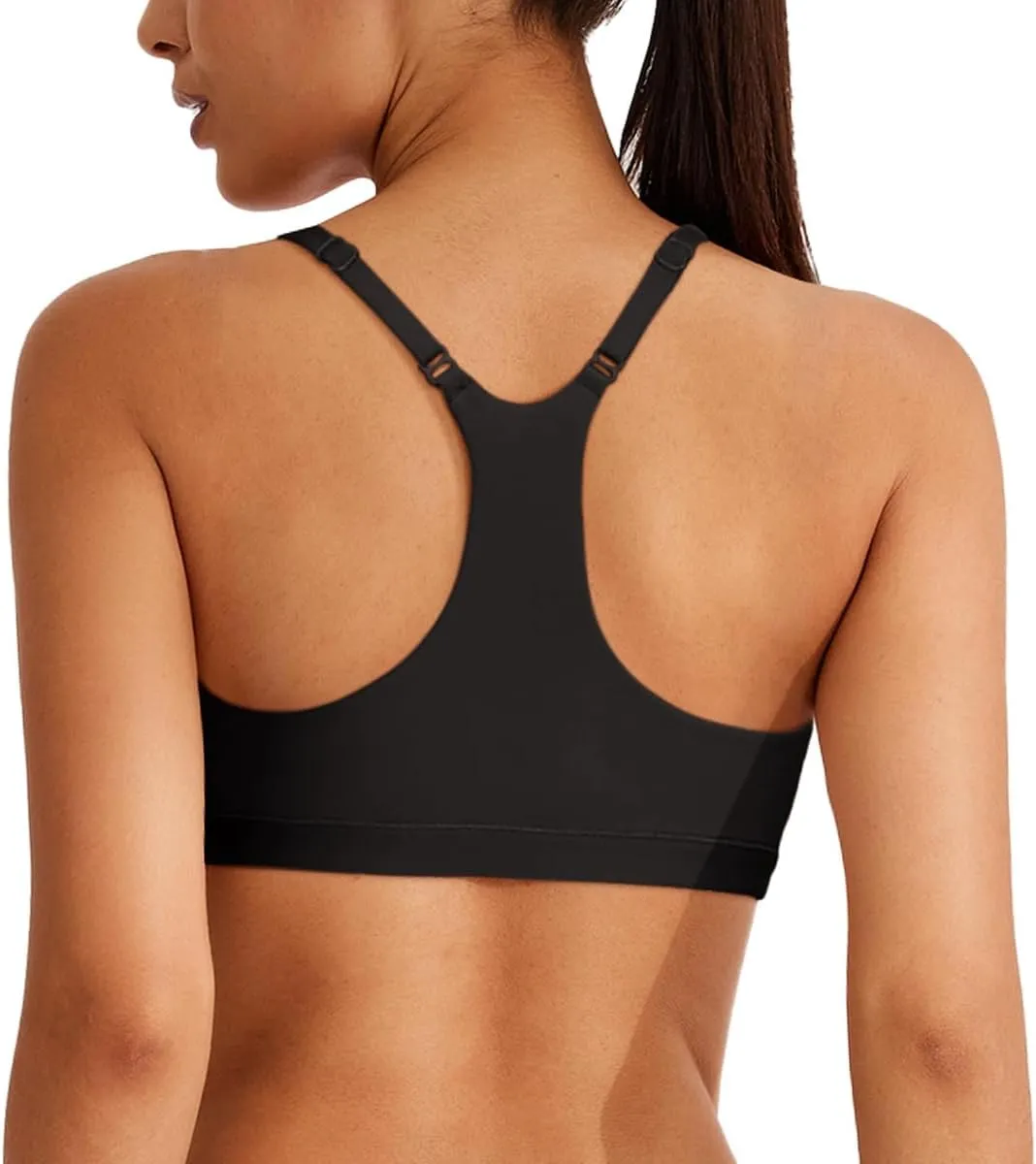 REORIA Women's Racerback Wireless No Padded Comfortable Sleep Bralettes Bras for Women sold by ReoRia product image thumbnail 2