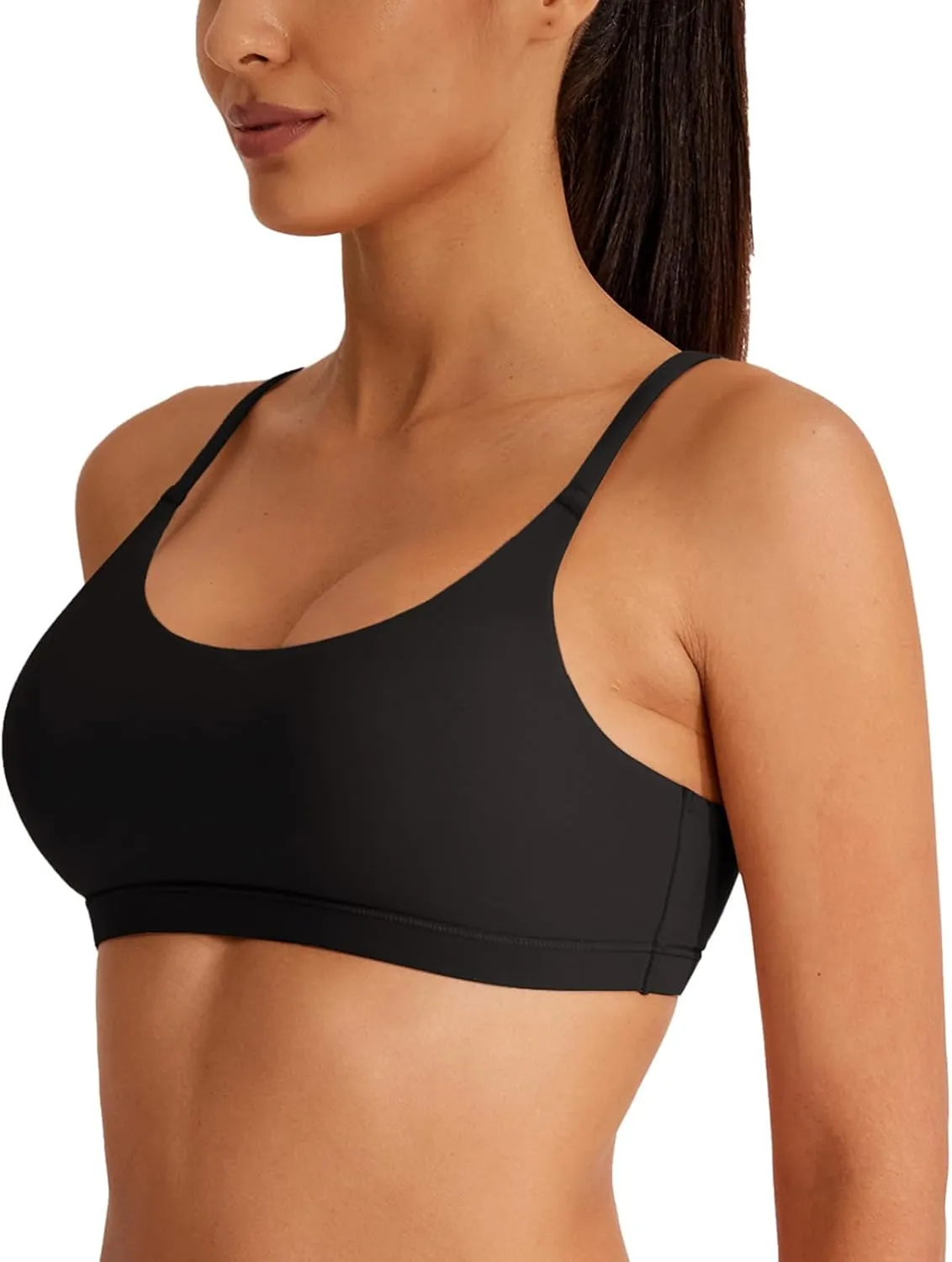 REORIA Women's Racerback Wireless No Padded Comfortable Sleep Bralettes Bras for Women sold by ReoRia product image thumbnail 4