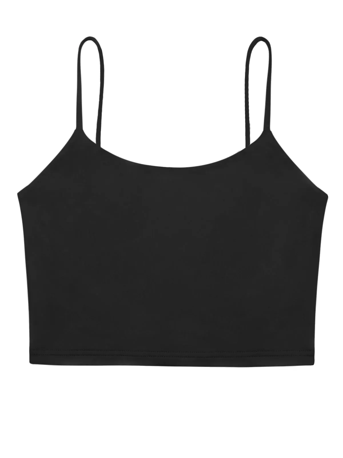 Adjustable Spaghetti Strap Seamless Camisole Crop Tops sold by ReoRia product image thumbnail 5