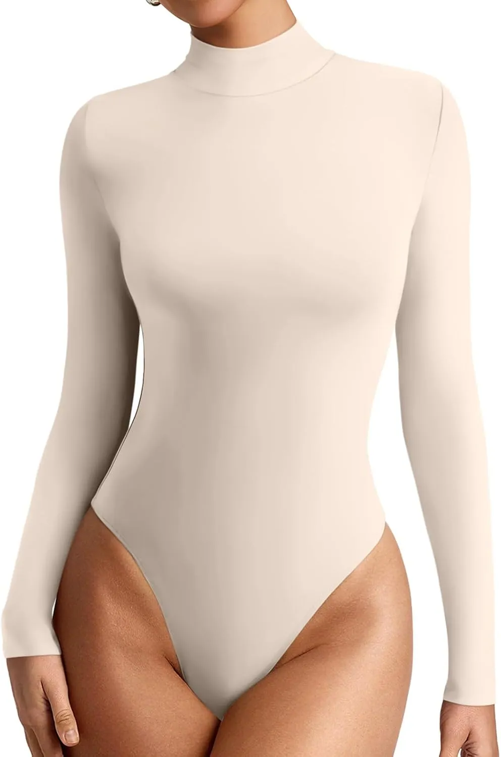 Veil of Shadows Mock Neck Bodysuit sold by ReoRia product image thumbnail 2