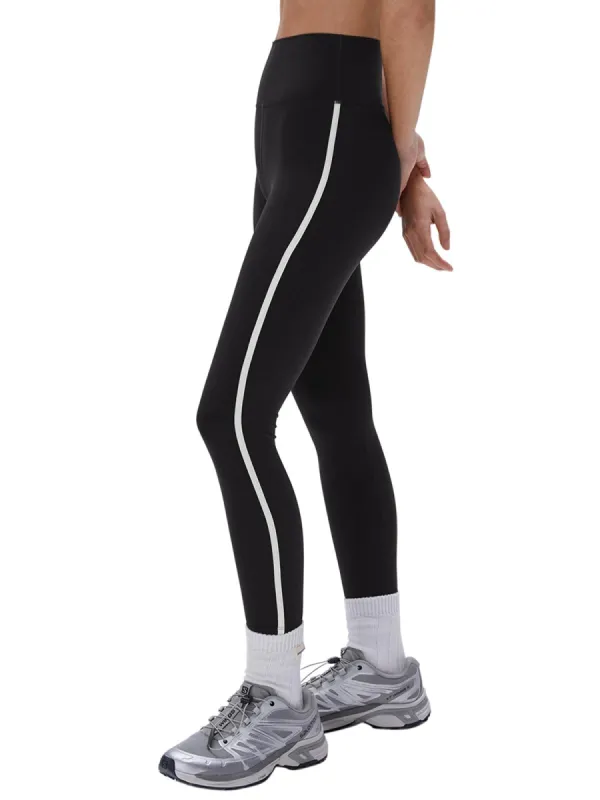 Striped High Waist Yoga Pants Women Workout Leggings sold by ReoRia