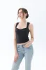 Basic Tees Slim Fit Crop Top sold by ReoRia