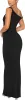 One Shoulder Sleeveless Maxi Dresses sold by ReoRia