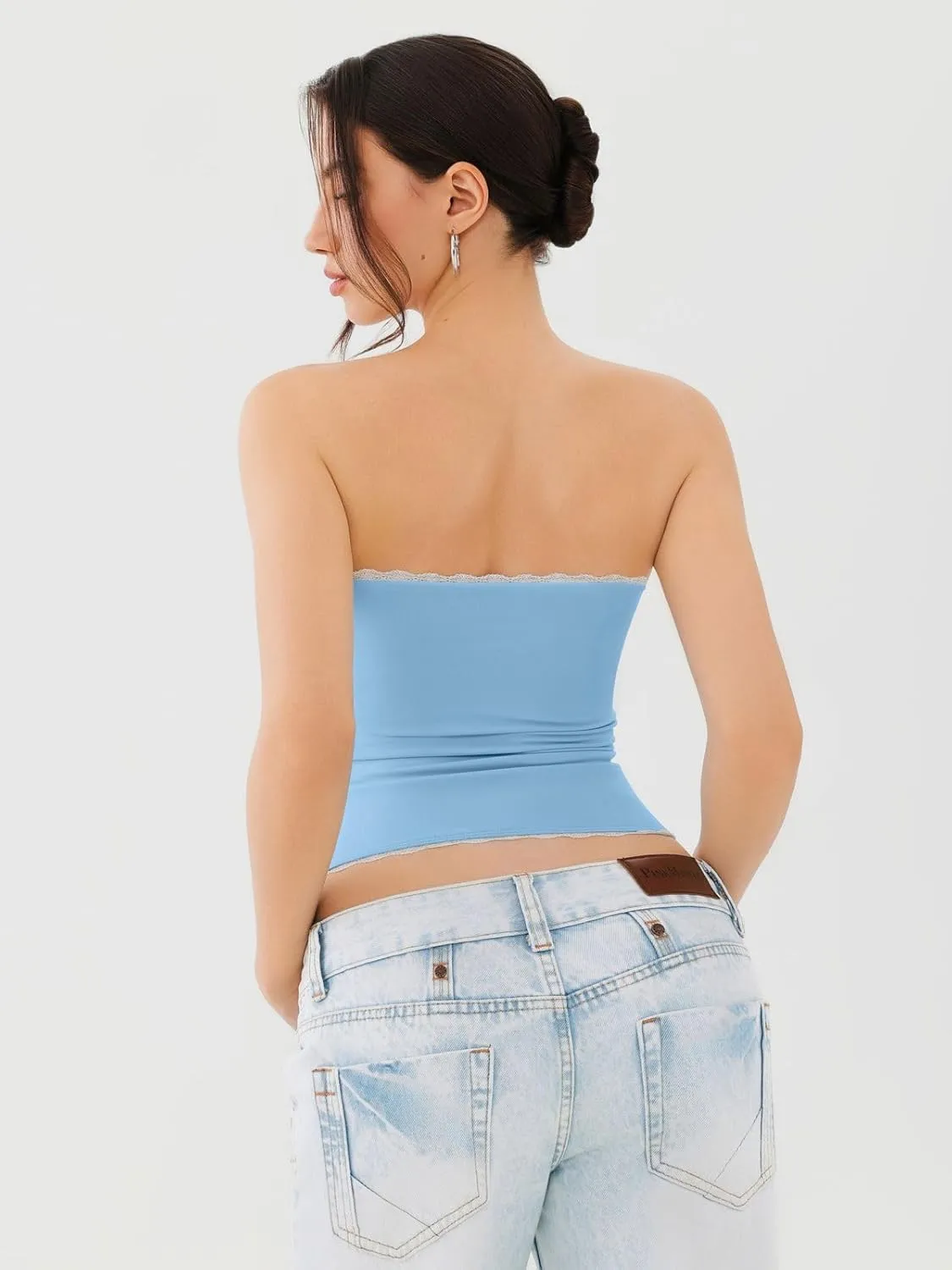 Y2K Cute Tube Top sold by ReoRia product image thumbnail 3
