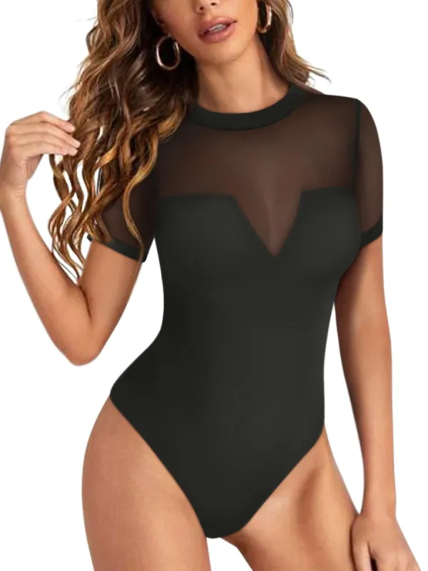 Imperial Command V Short Sleeve Bodysuit sold by ReoRia