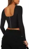 Opulent Majesty Backless Crop Top sold by ReoRia