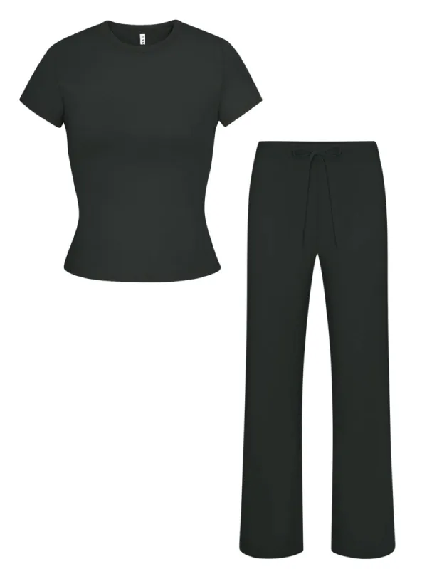 Morning Stroll T-shirt Set sold by ReoRia