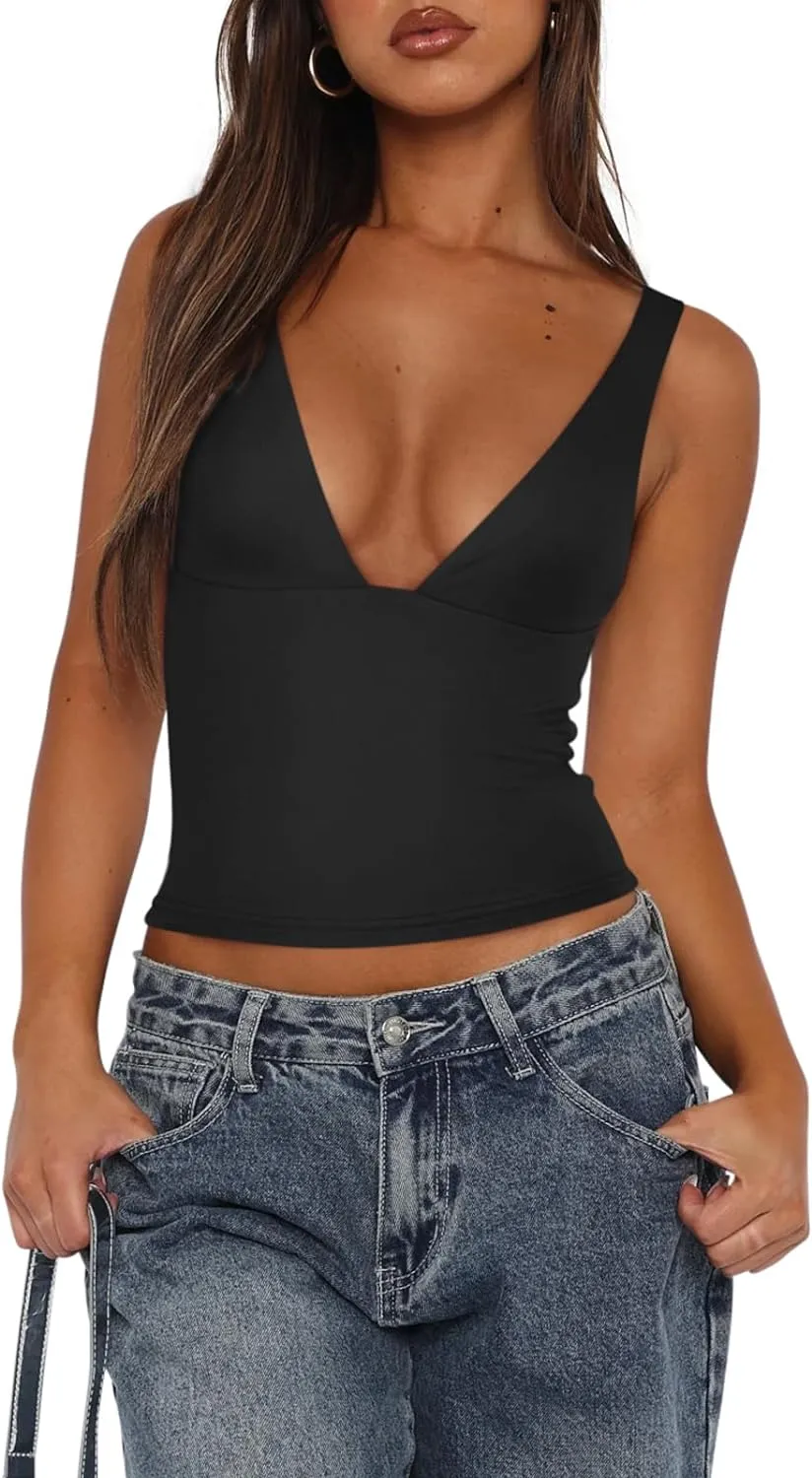 Serene Depths Deep V Top sold by ReoRia product image thumbnail 5