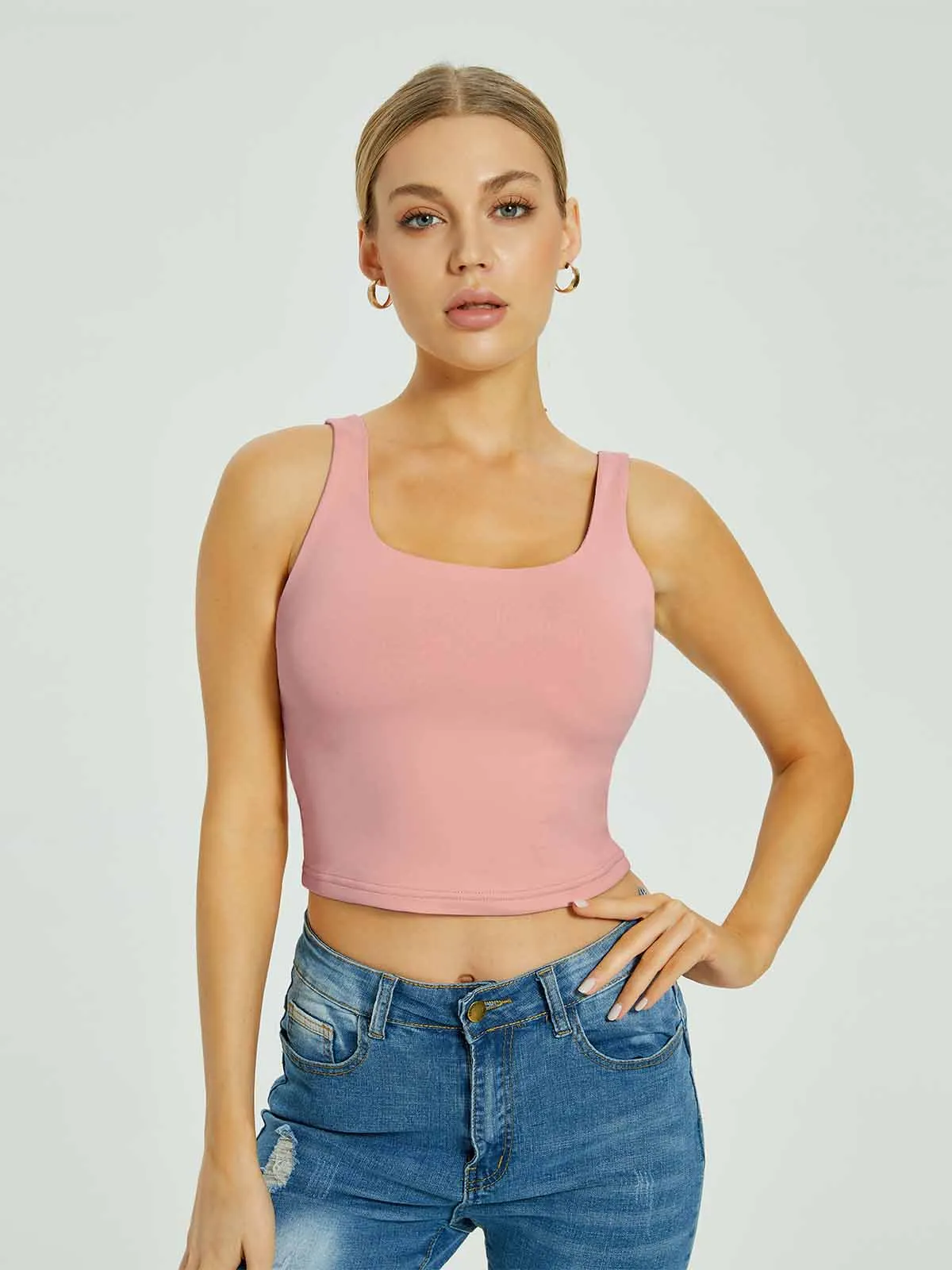 Iconic Presence Sleeveless Crop Top sold by ReoRia