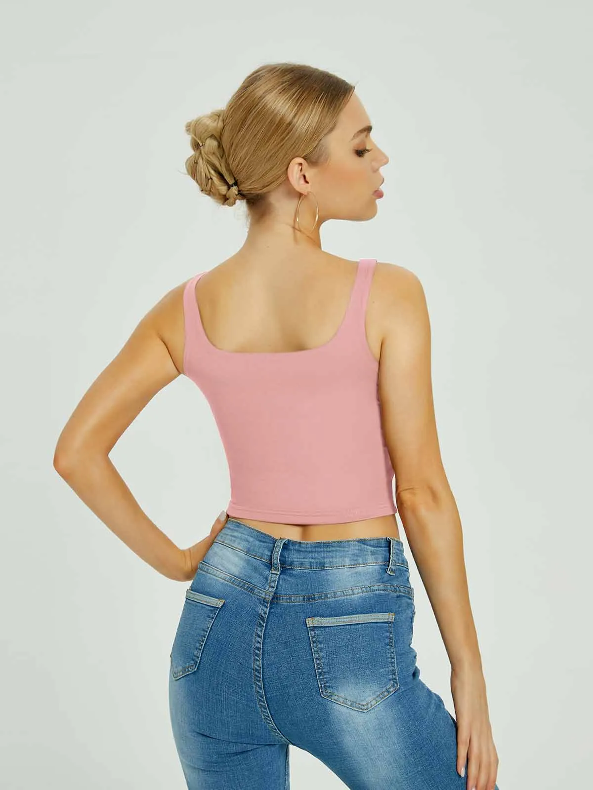 Iconic Presence Sleeveless Crop Top sold by ReoRia product image thumbnail 3