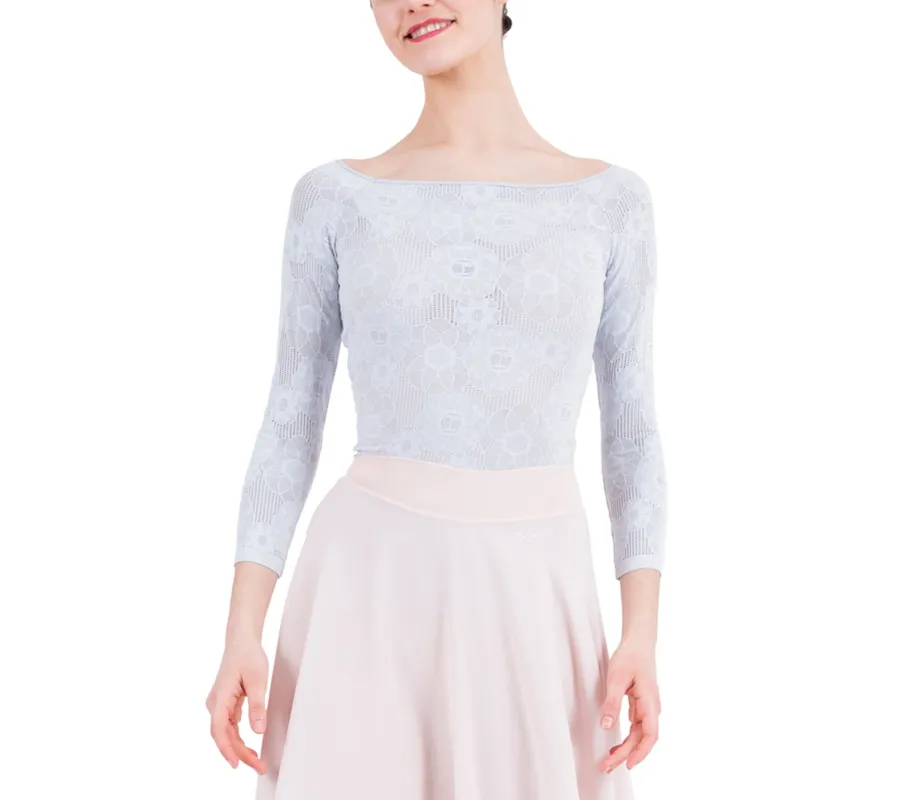 Top manches longues en dentelle made by Repetto