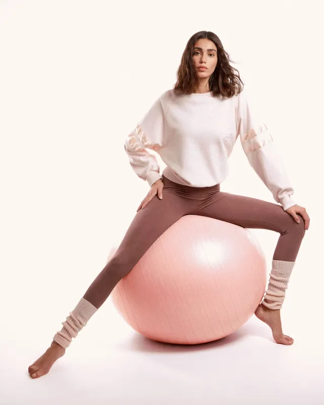 Sweat oversize Satin signature sold by Repetto