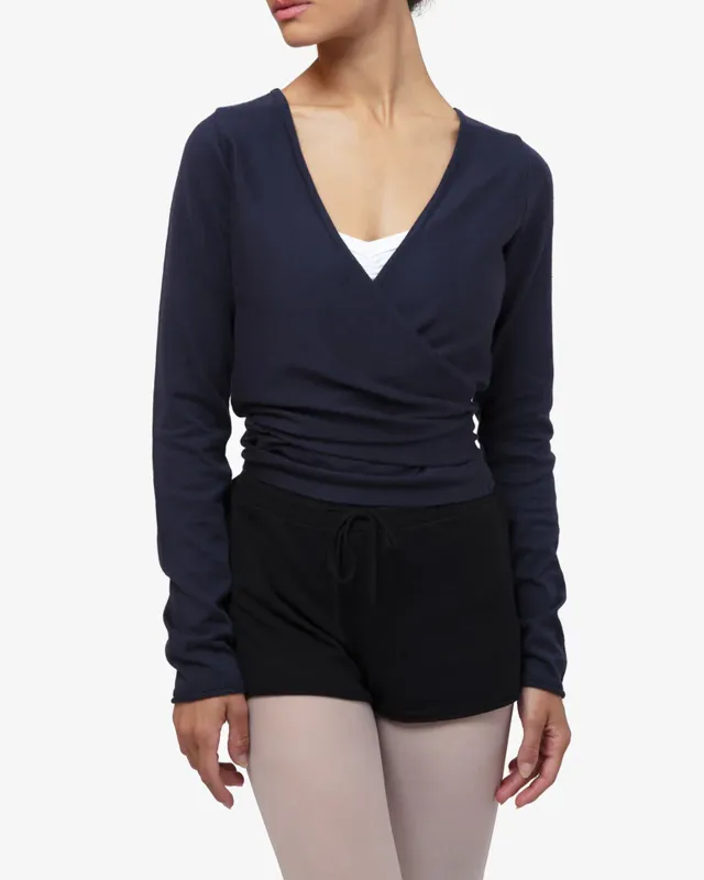 Cache-cœur manches longues sold by Repetto