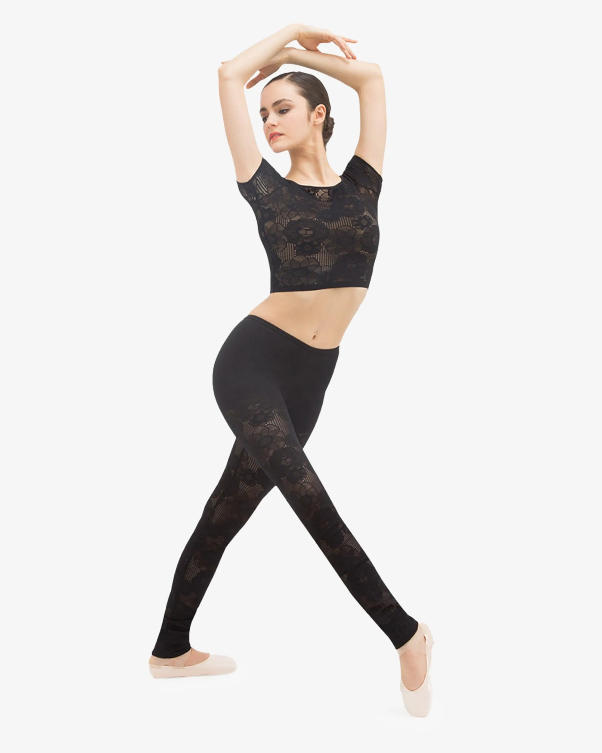 Top court en dentelle rosace sold by Repetto product image thumbnail 2