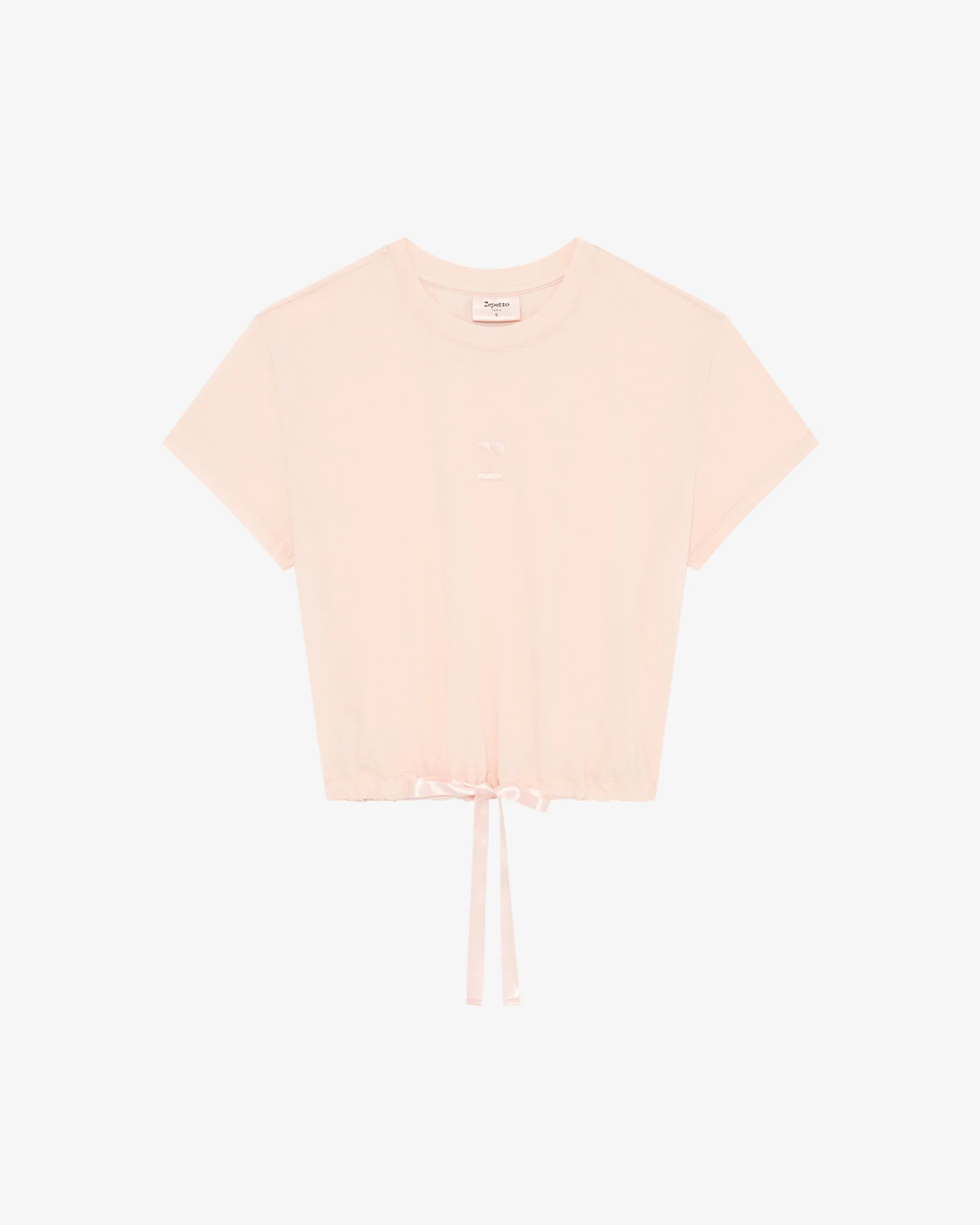 T-shirt court Satin signature sold by Repetto