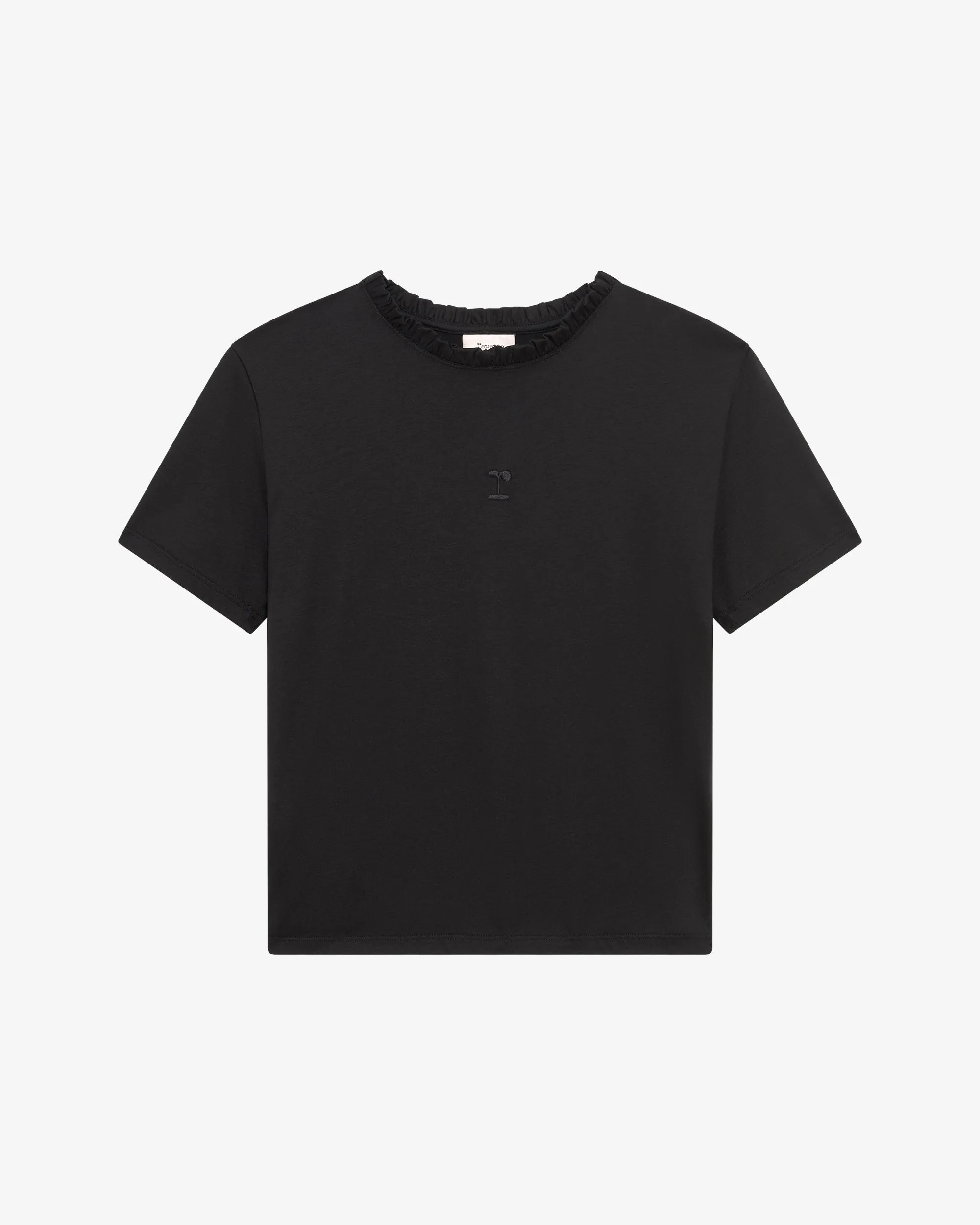 T-shirt col volanté sold by Repetto
