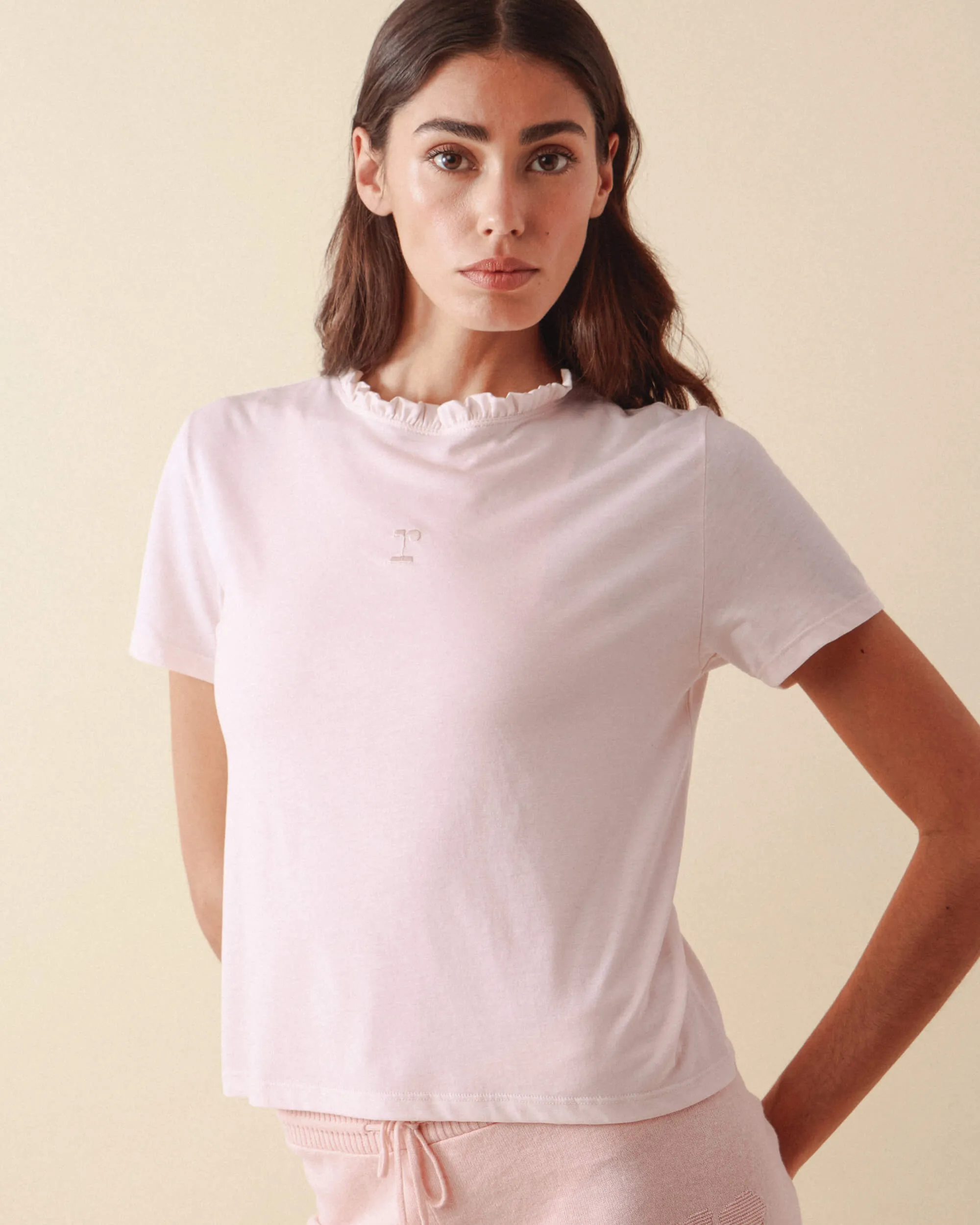 T-shirt col volanté sold by Repetto product image thumbnail 3