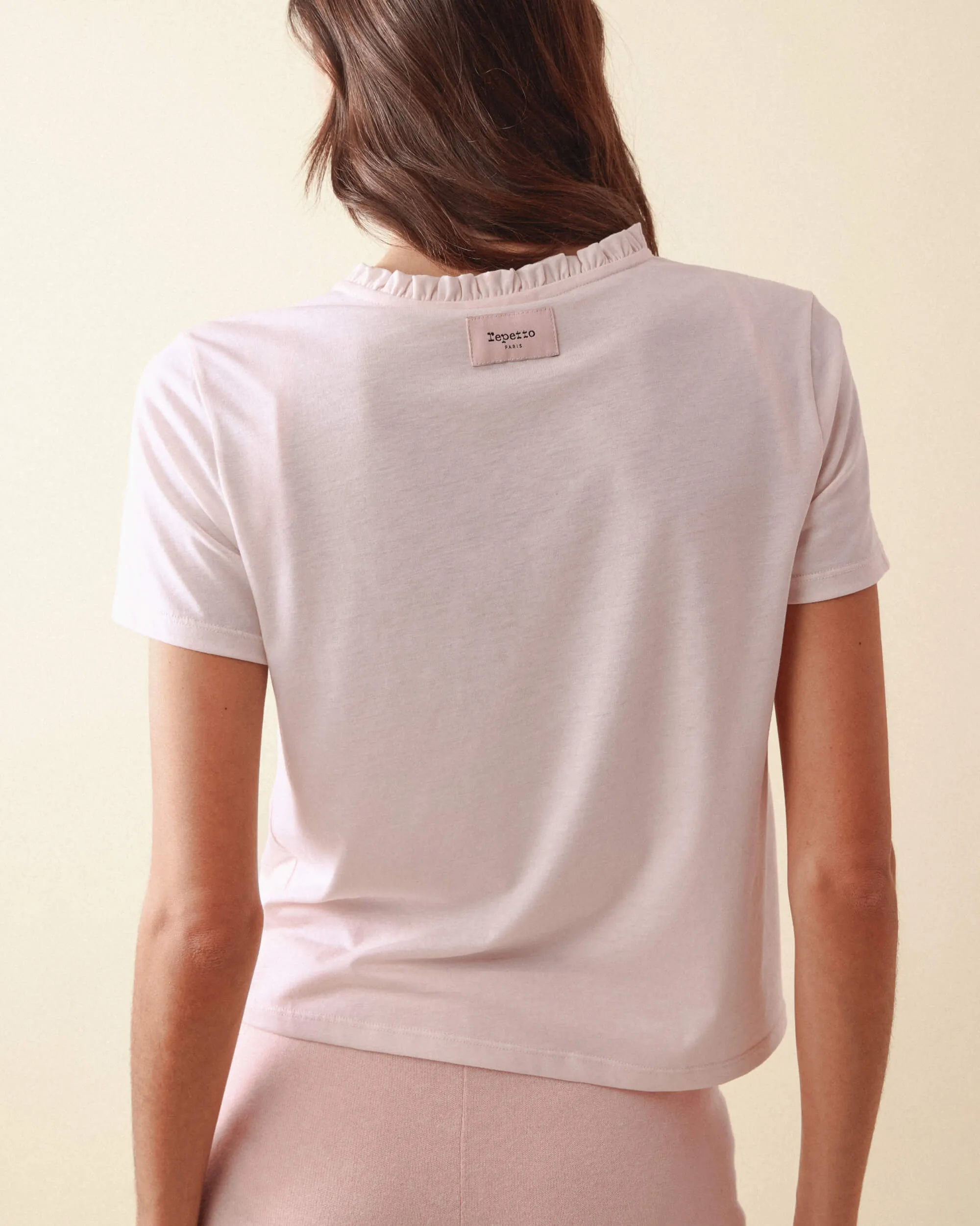 T-shirt col volanté sold by Repetto product image thumbnail 5