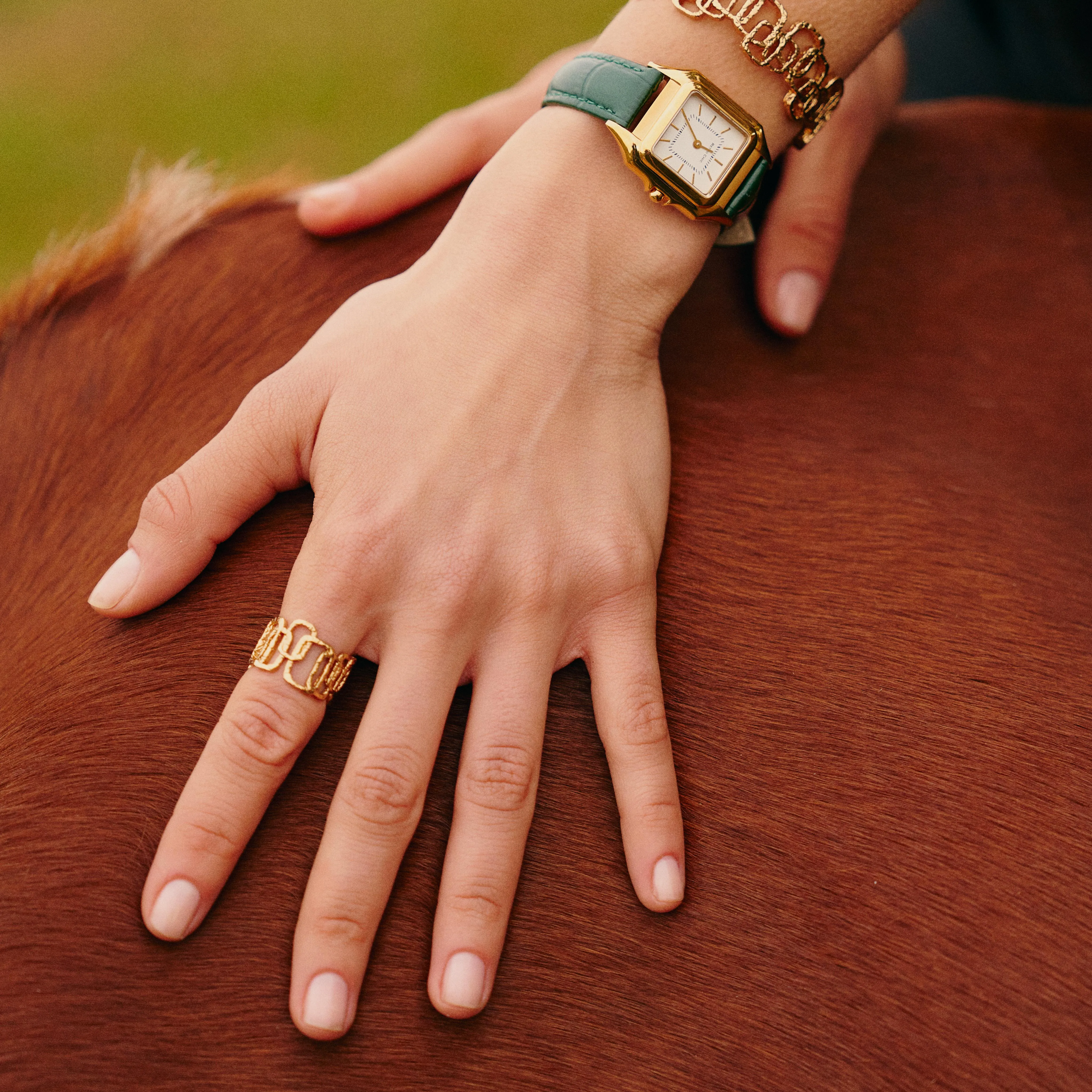 Small Roman Arc Ring sold by Retro Chic product image thumbnail 2