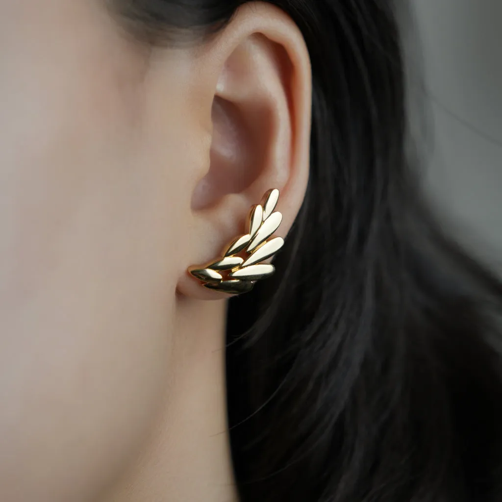 Sunlight Tassels Stud Earrings sold by Retro Chic product image thumbnail 2