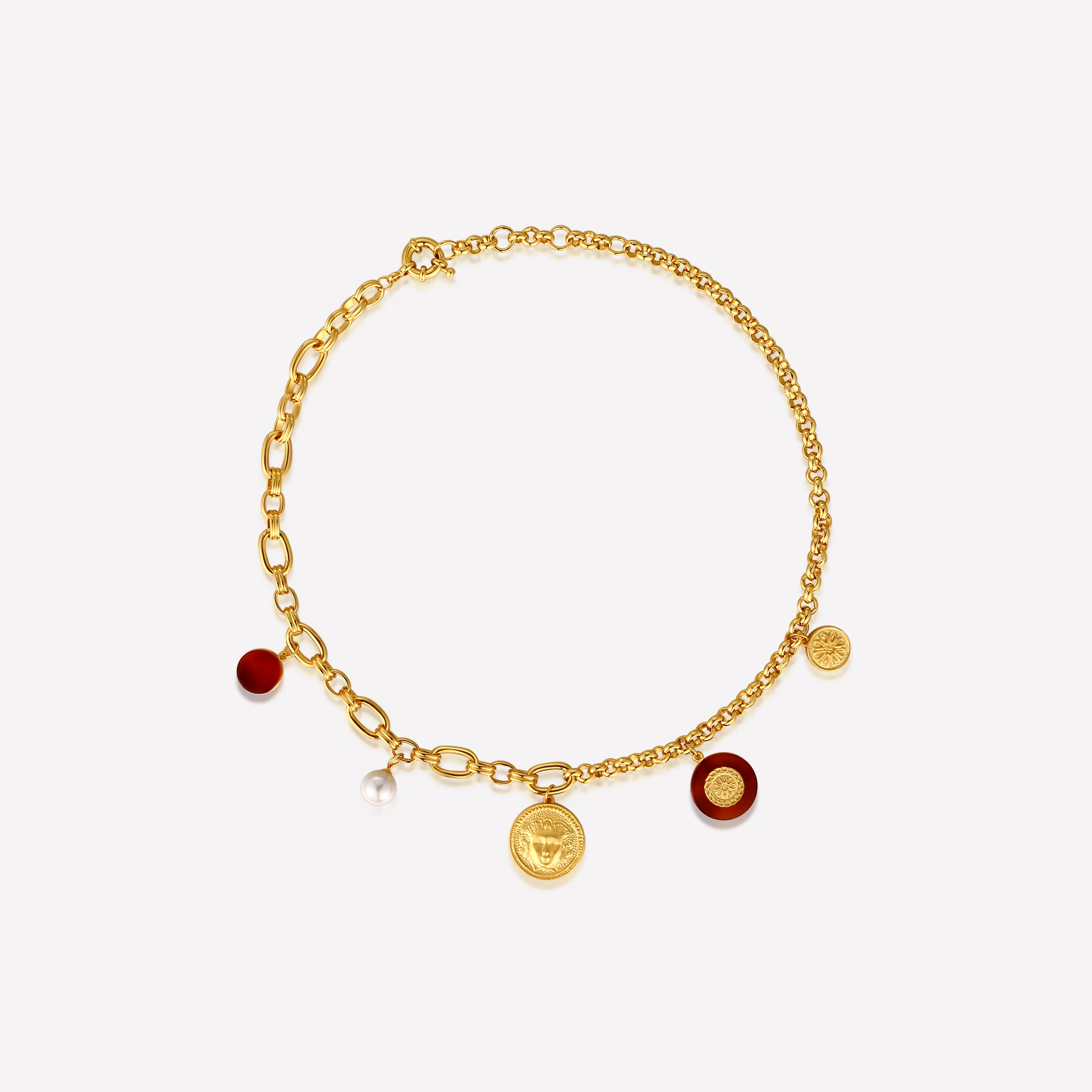 Retro Coin Necklace sold by Retro Chic