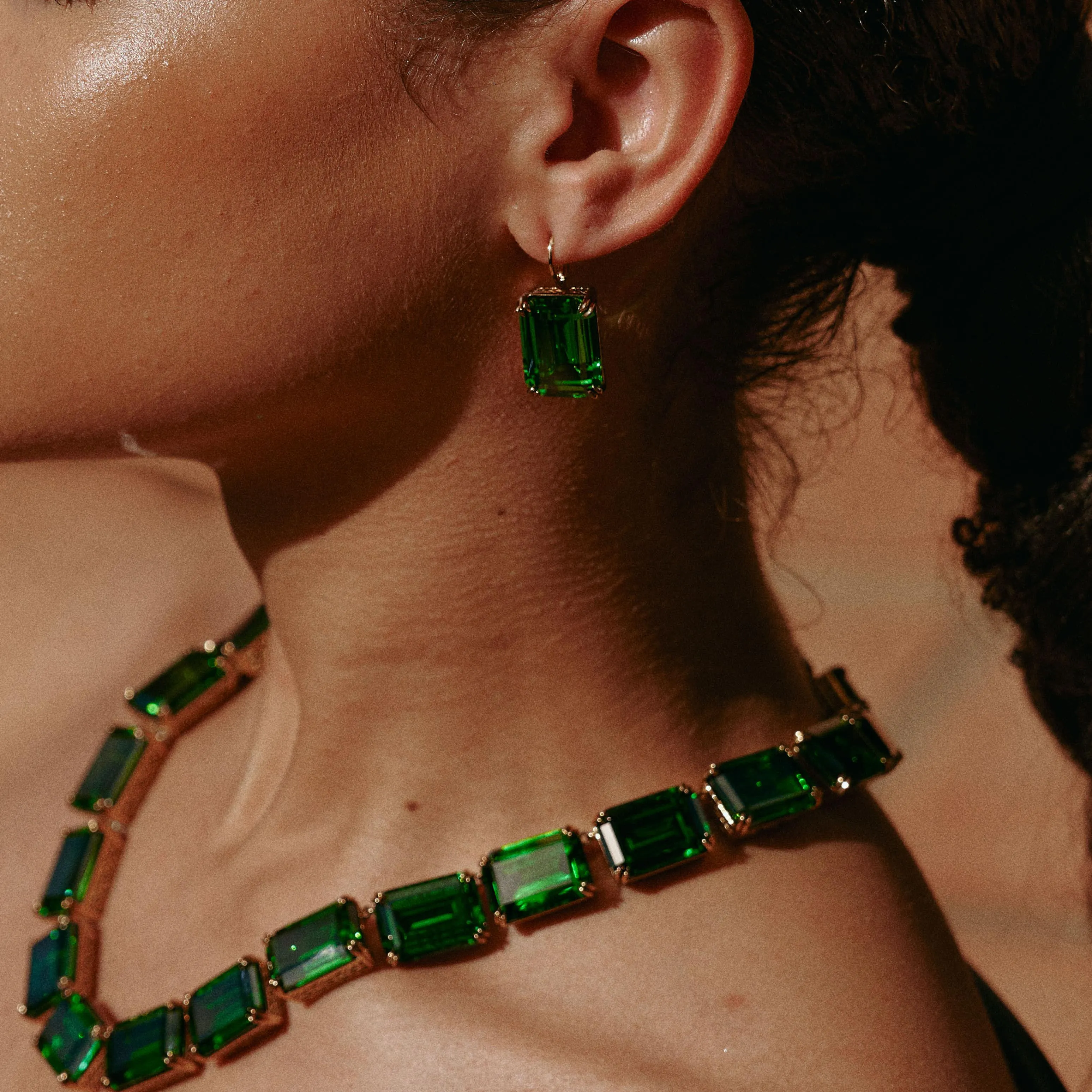 Lime Glow Earrings sold by Retro Chic product image thumbnail 2