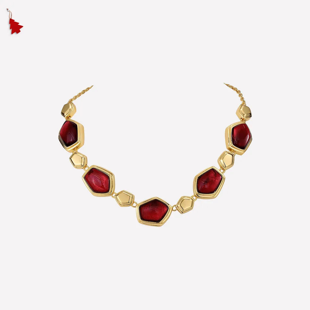 Red Velvet Necklace sold by Retro Chic