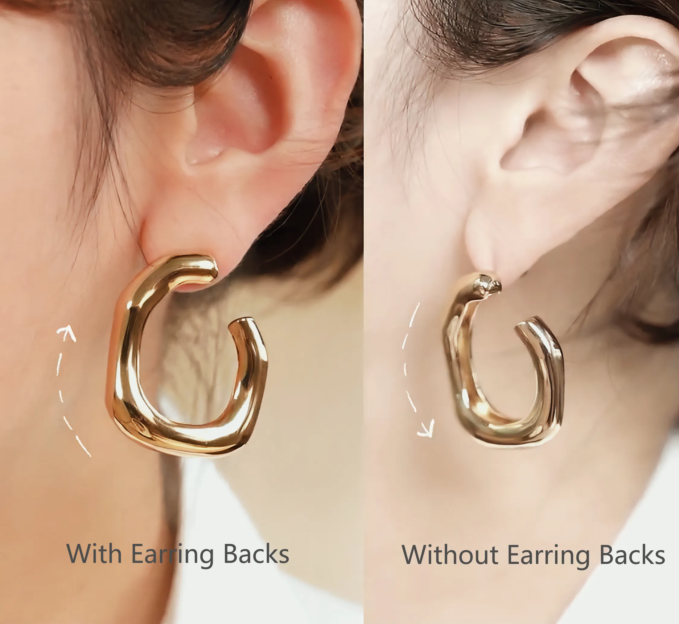 RC Fan Earring Backs sold by Retro Chic product image thumbnail 2