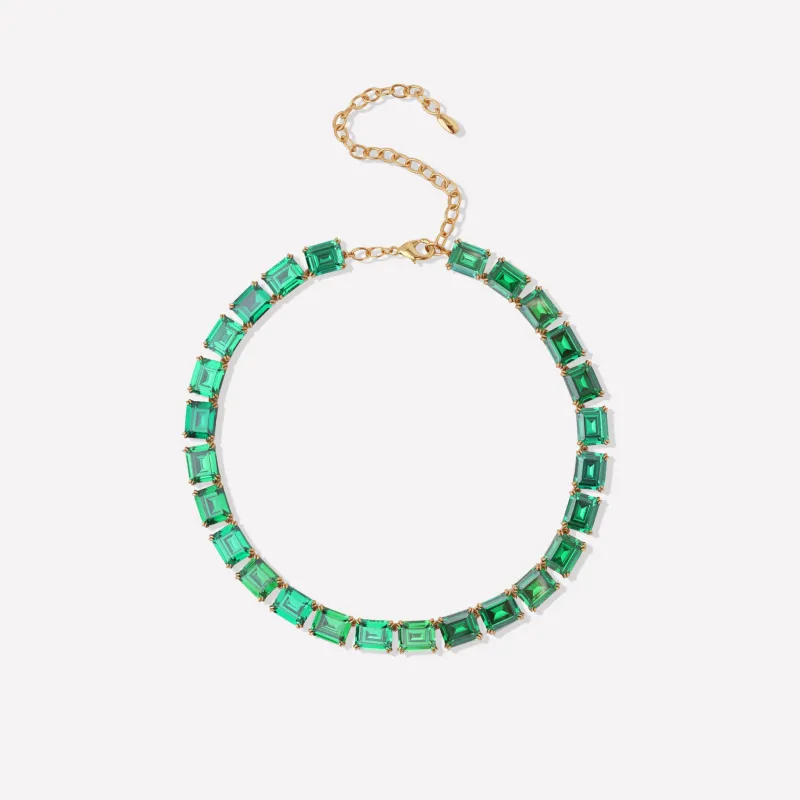 Lime Glow Necklace sold by Retro Chic