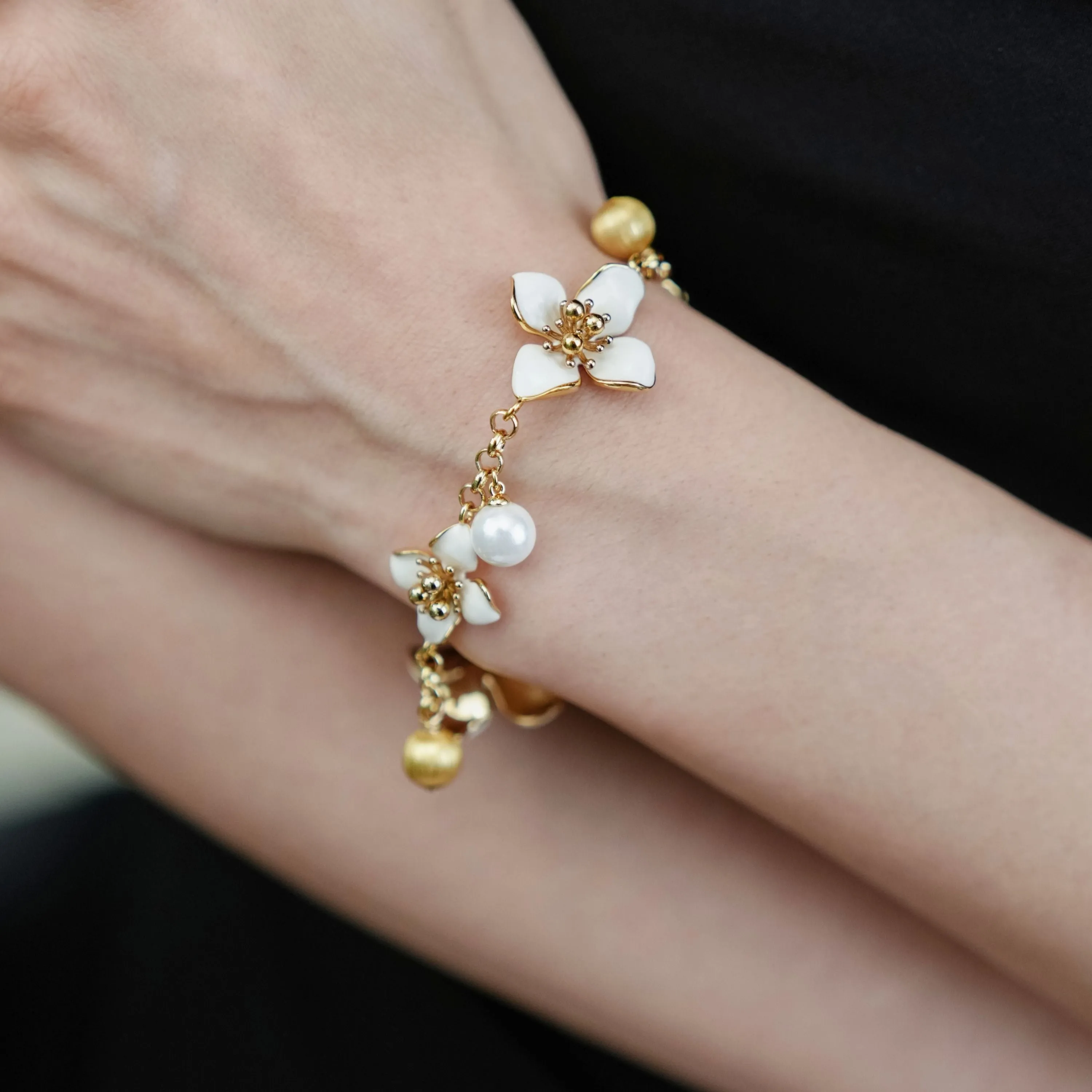 Iris Blossom Bracelet sold by Retro Chic product image thumbnail 2