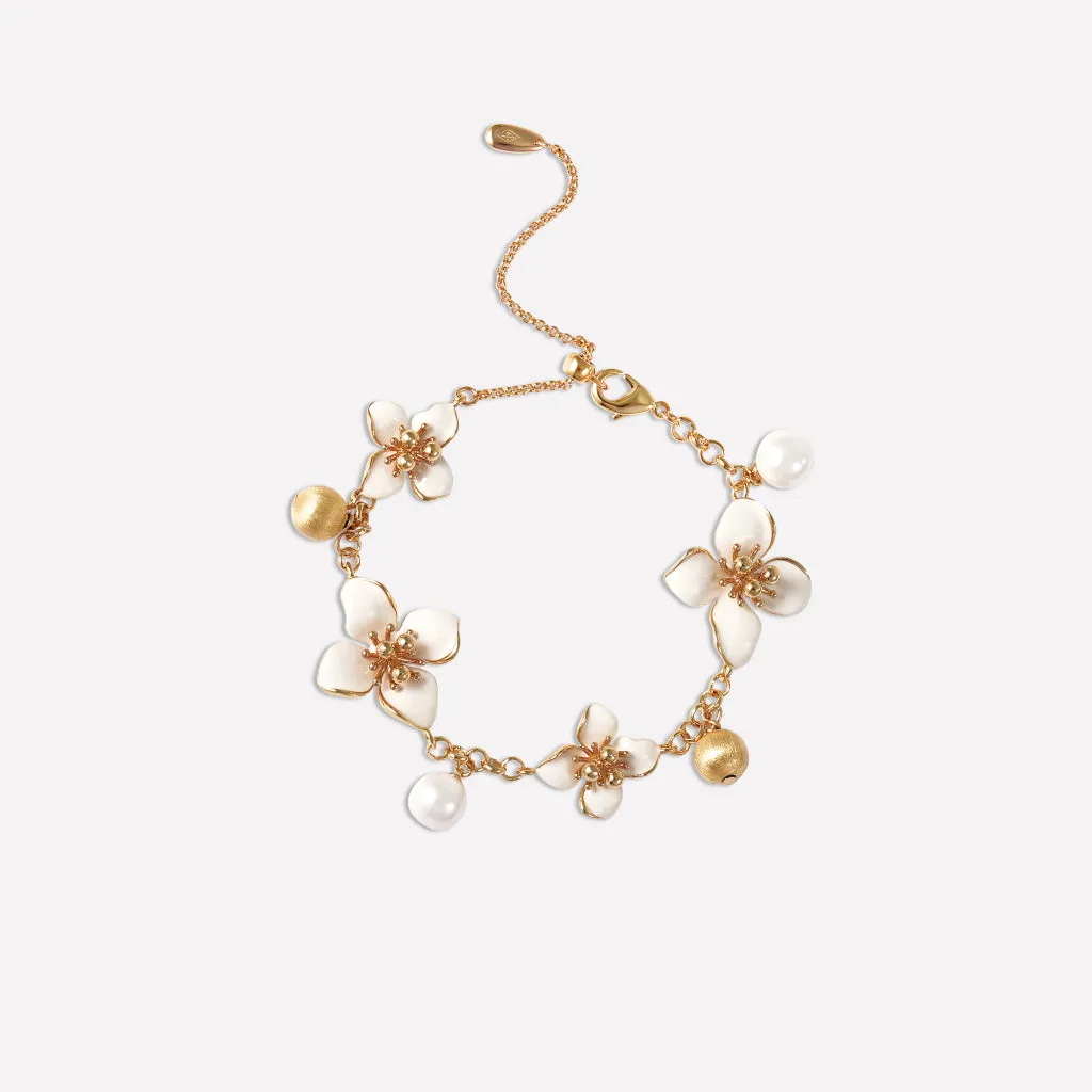Iris Blossom Bracelet sold by Retro Chic