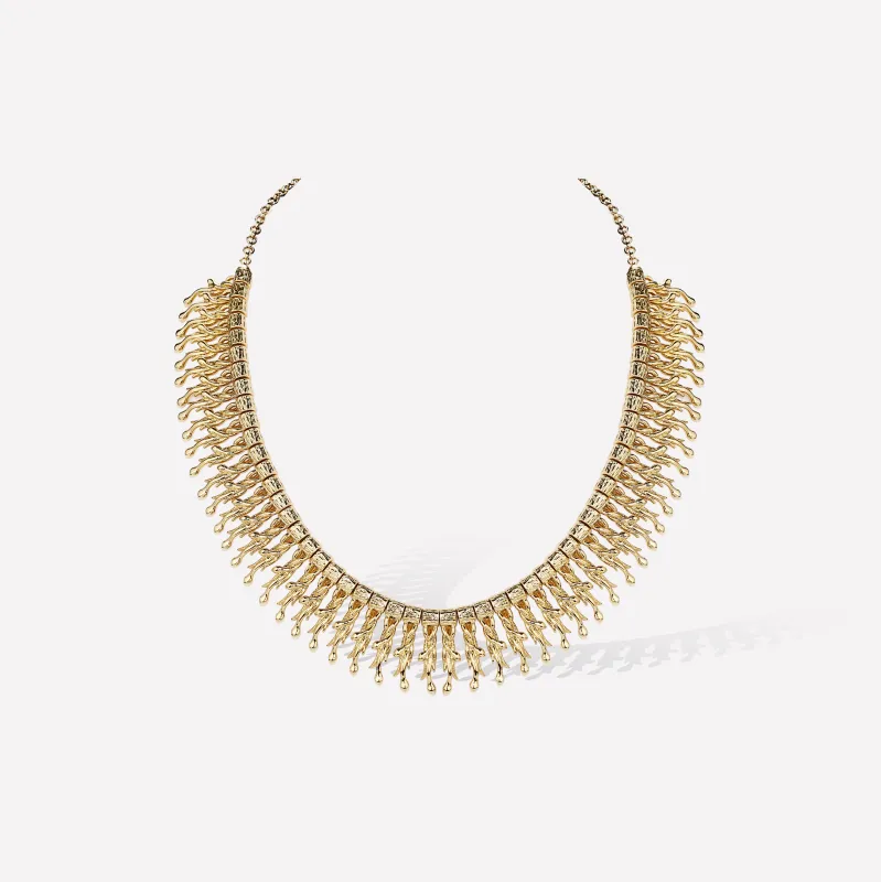 Gold Uraeus Necklace sold by Retro Chic