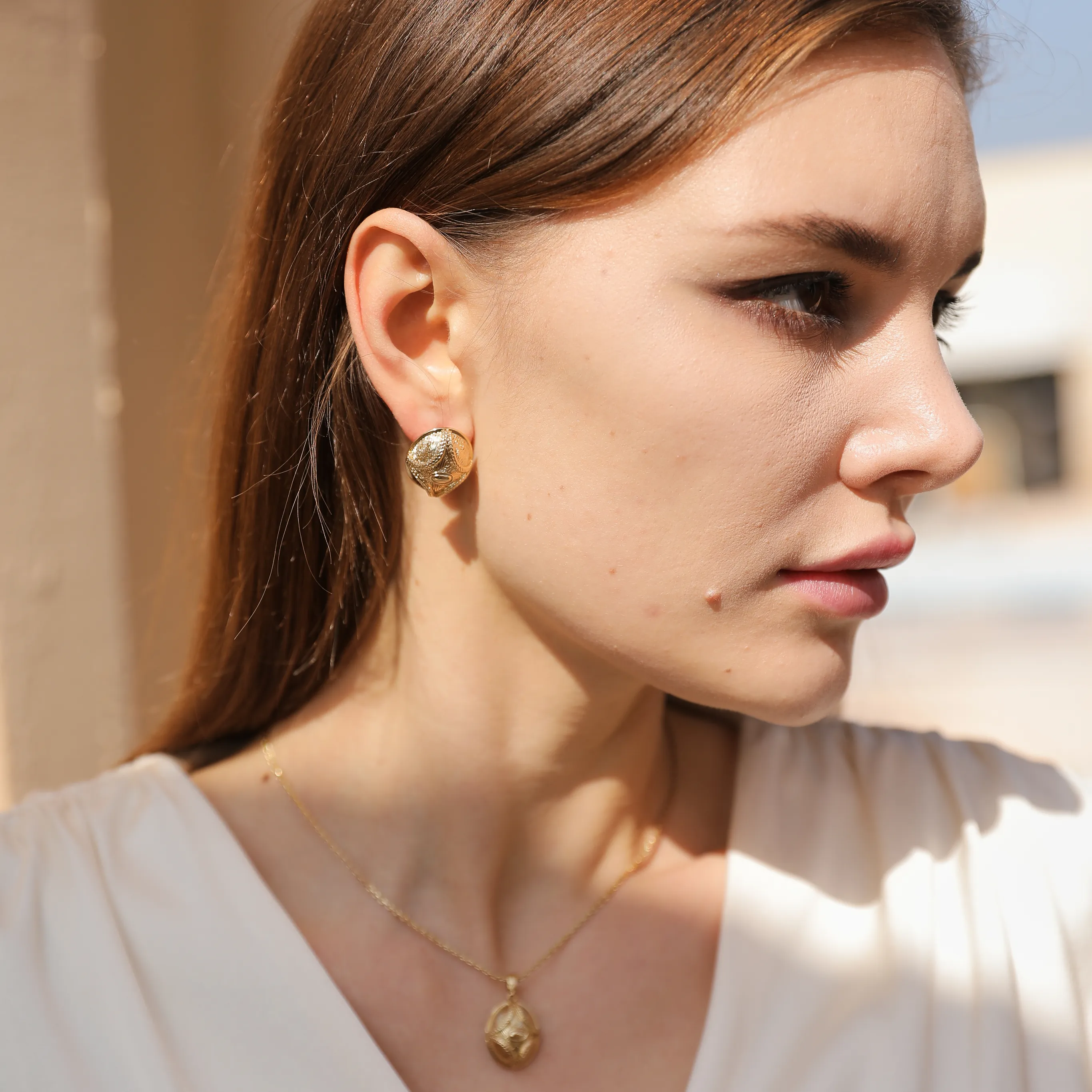 Egypt Eye Earrings sold by Retro Chic product image thumbnail 5