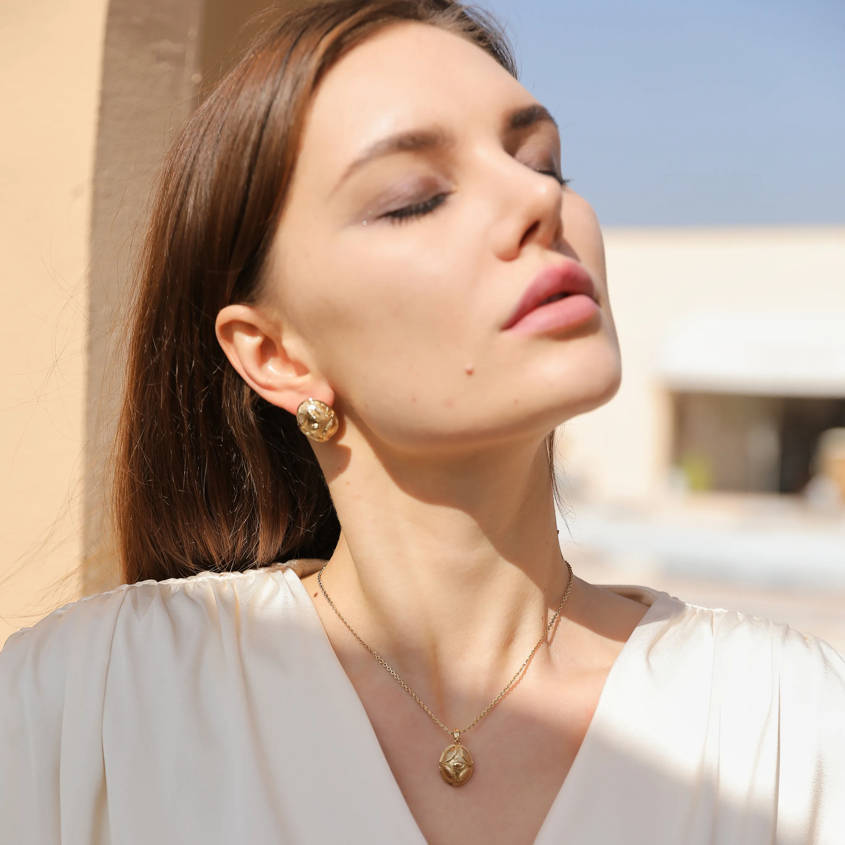 Egypt Eye Earrings sold by Retro Chic product image thumbnail 4