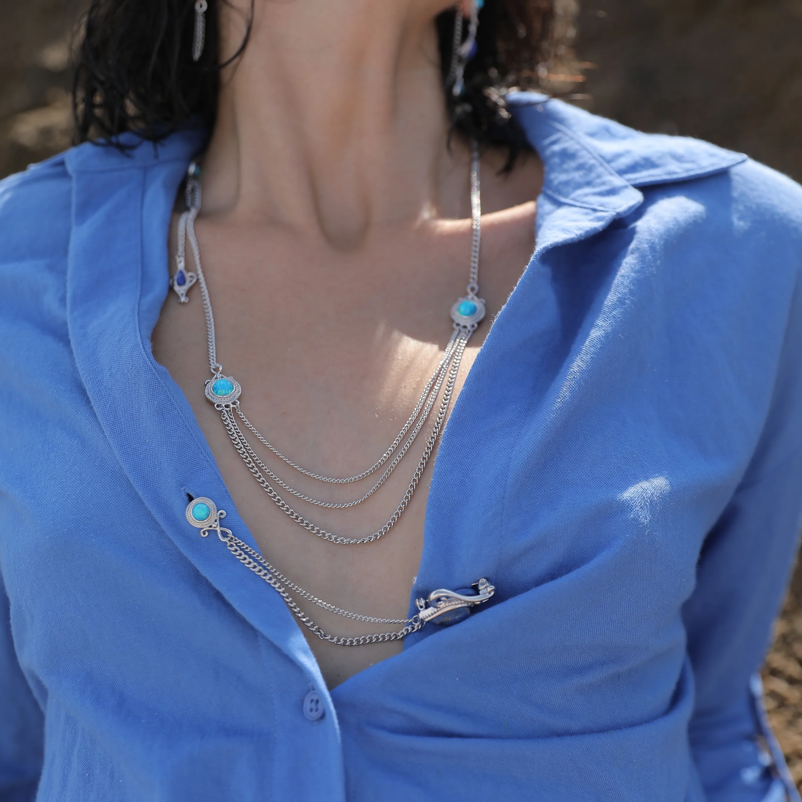 Bee Priestess Necklace sold by Retro Chic product image thumbnail 5