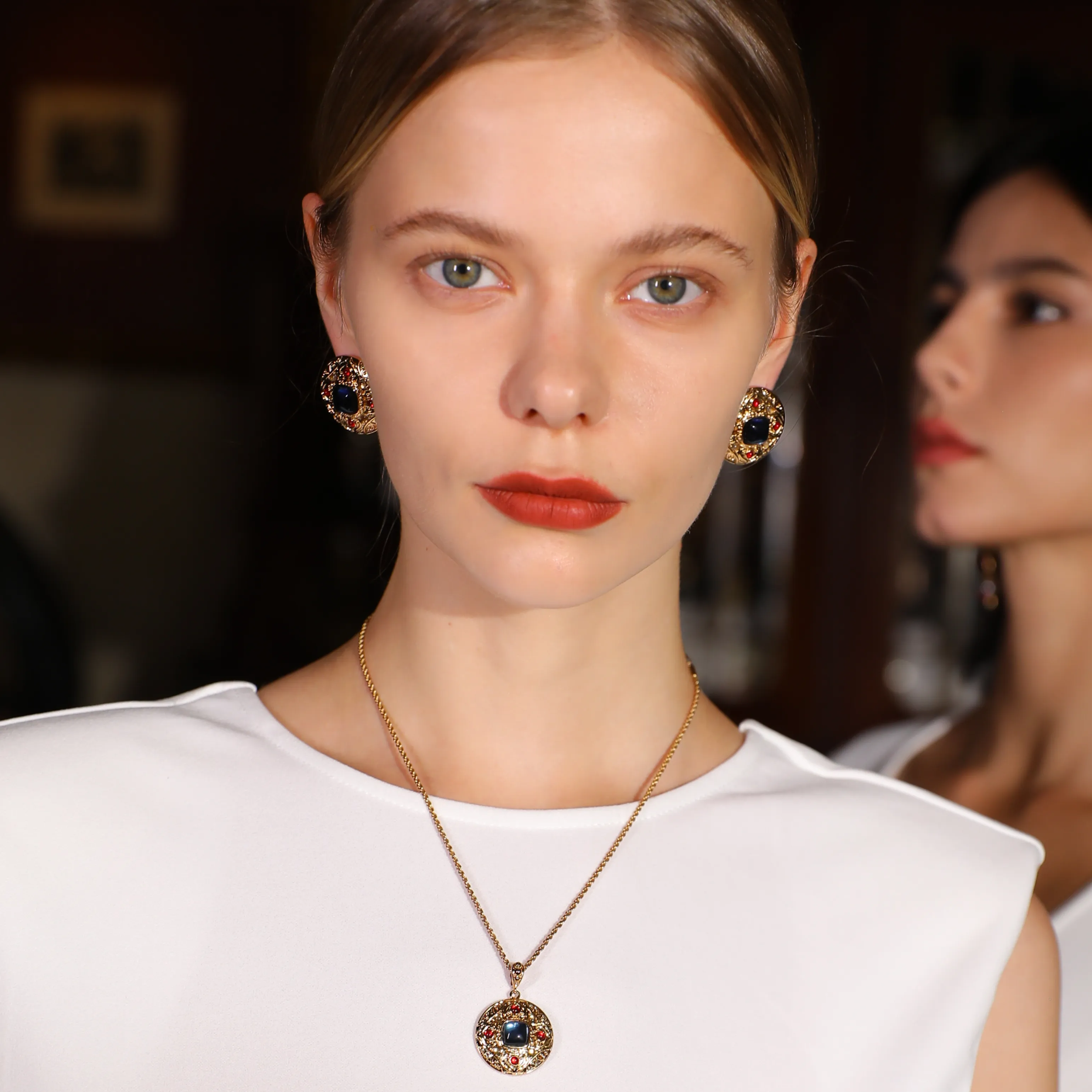 Byzantine Queen Necklace sold by Retro Chic product image thumbnail 2